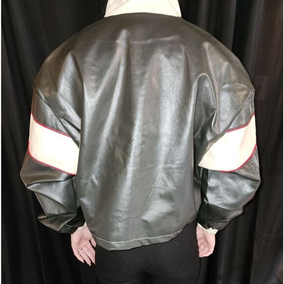 NWT PrettyLittleThing Auto Racing Bomber - Picture 14 of 15